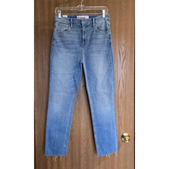 Frank & Eileen DERRY F&E Signature Jeans High Rise Raw Hem - Picture 2 of 14